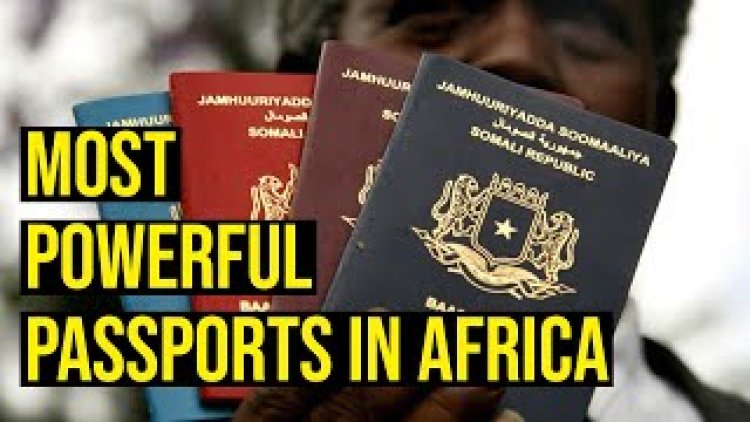 Ibihugu byo muri Afurika bifite Pasiporo zihagazeho