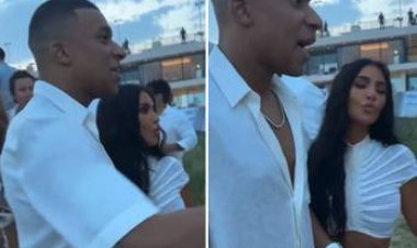 Kylian Mbappe na Kim Kardashian basize inkuru muri Spain