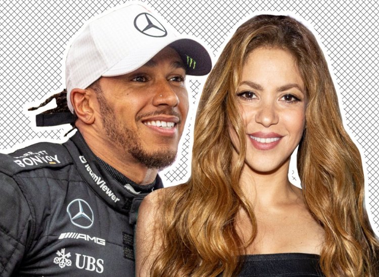 Lewis Hamilton na Shakira bongeye kurikoroza