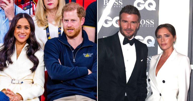 Prince Harry na Meghan Markle barapanga igitero simusiga ku muryango wa Beckham