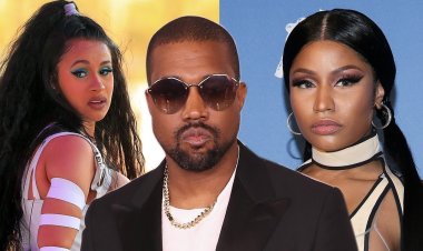 Kanye West yakije umuriro hagati ya Cardi B na Nicki Minaj