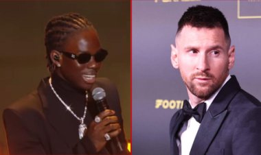 Rema yatumye Messi yishimira Ballon d’Or