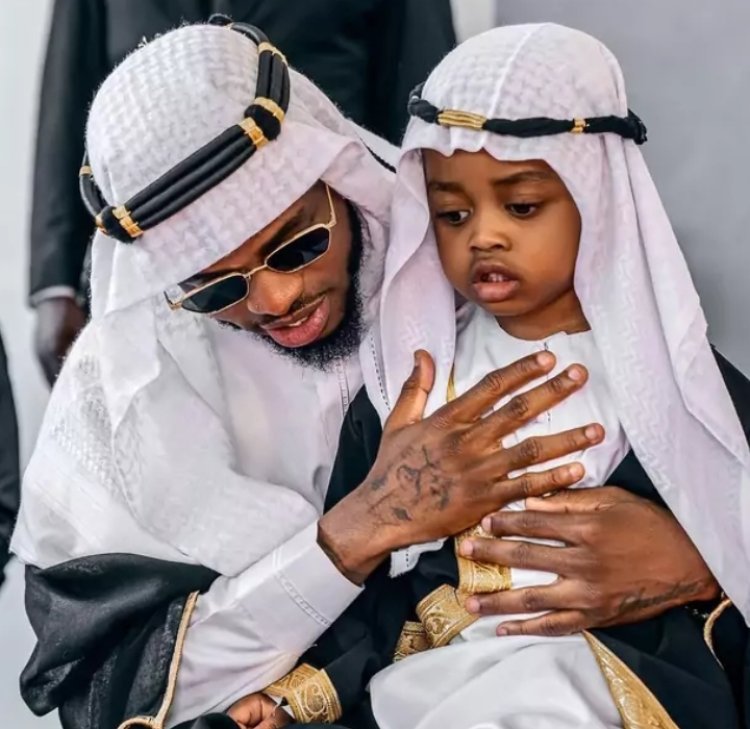 Diamond Platnumz yatewe utwatsi ku isabukuru ye n'umwana we