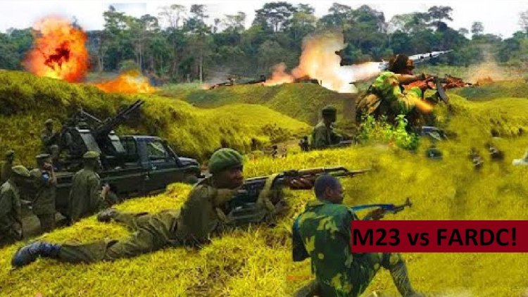 M23 vs FARDC: Imirwano ni ugupfa no gukira kuri uyu wa Gatatu