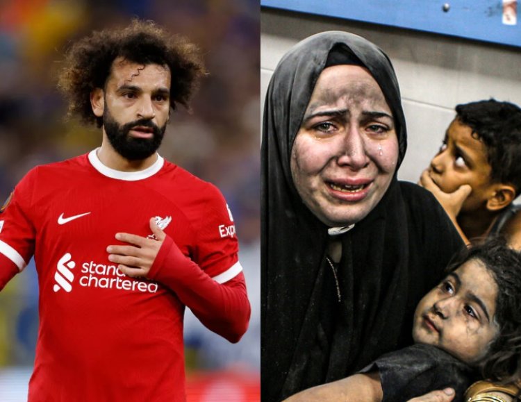 Mohamed Salah yasabiye Gaza ubufasha