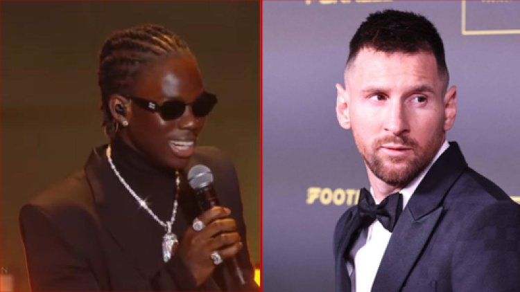 Rema yatumye Messi yishimira Ballon d’Or