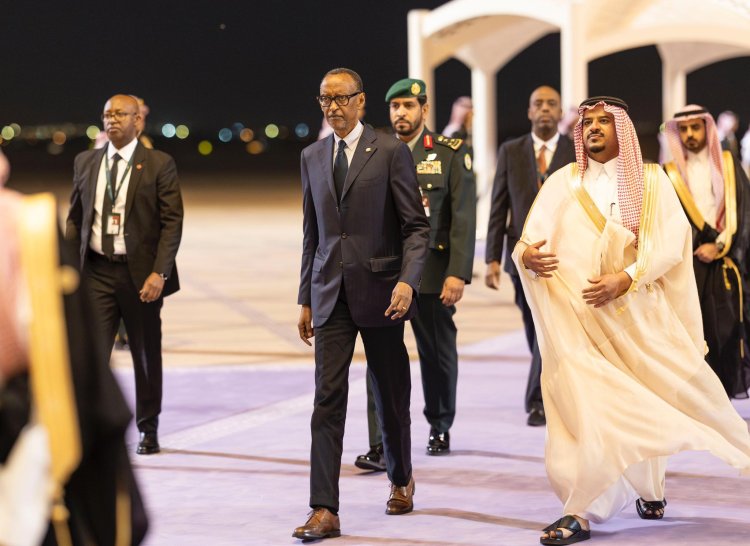 Perezida Kagame ari muri Saudi Arabia