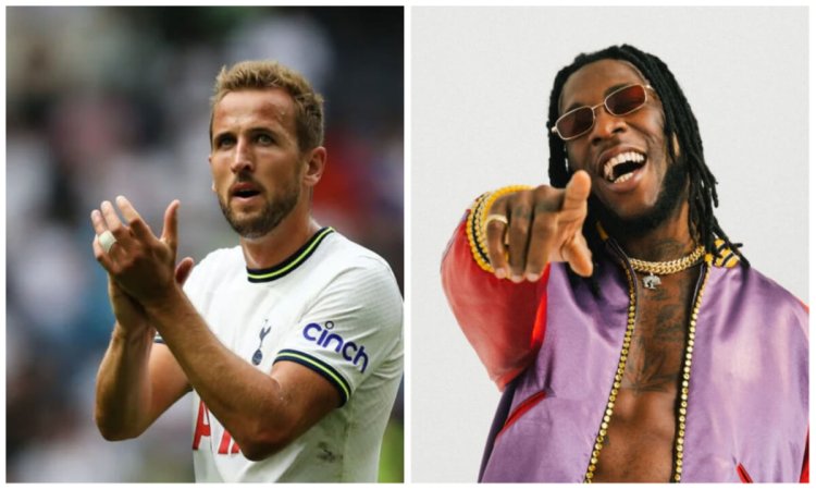 Rutahizamu Harry Kane yihebeye Burna Boy