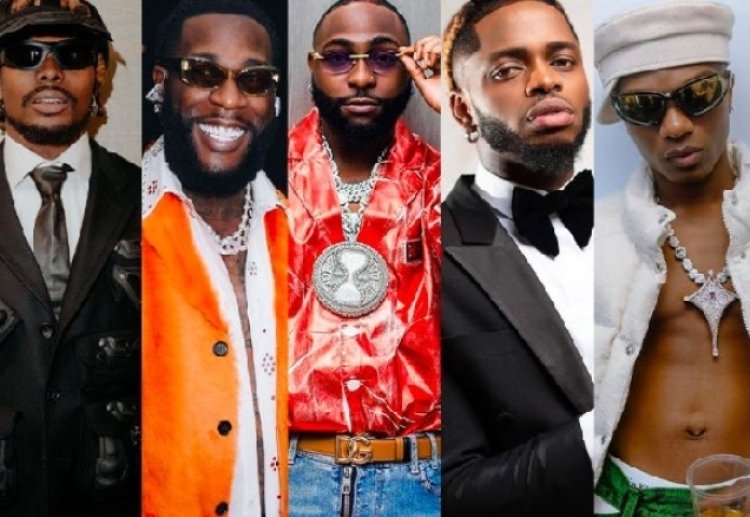 Abahanzi icumi ba mbere bahenze muri Afurika batagaragaramo Diamond Platnumz