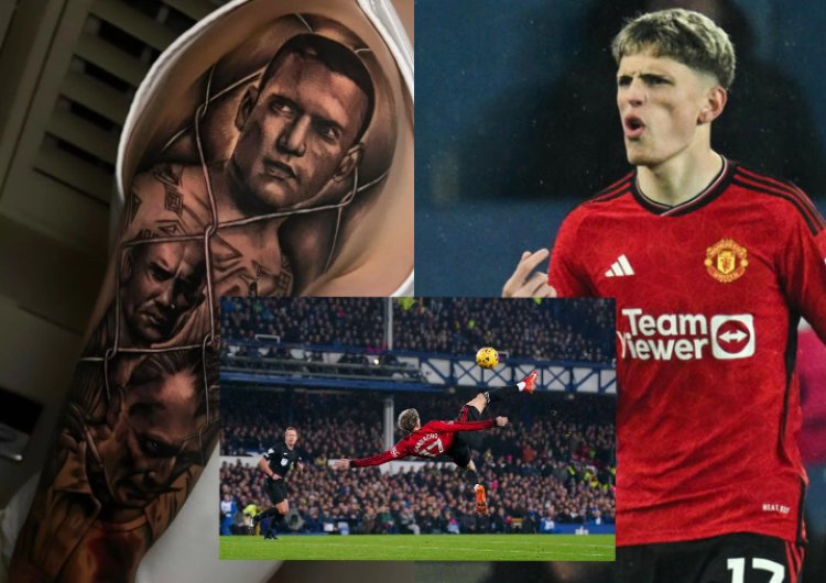 Umwe mu bakinnyi ba Prison Break wihebewe na Garnacho yamusabye kujya muri mukeba wa Man.Utd