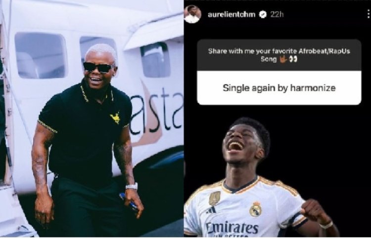 Benshi bacitse ururondogoro! Harmonize no muri Real Madrid baramwumva