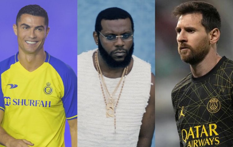 Odumodublvck yavuze uwo yemera hagati ya Ronaldo na Messi