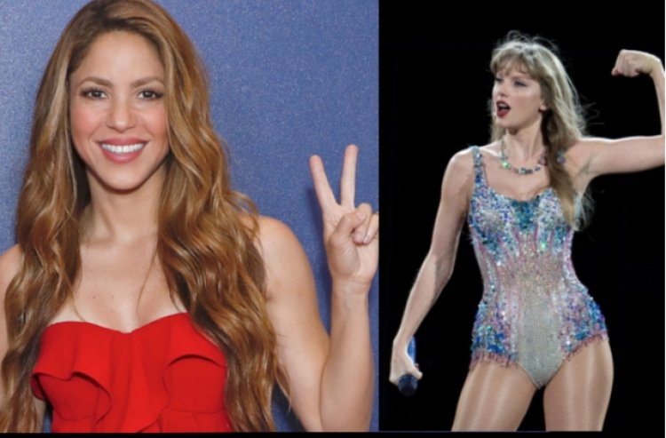 Shakira na Taylor Swift bahize abandi kuri Google