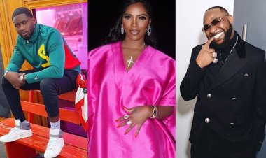 Bihatse iki? Uwari umugabo wa Tiwa Savage yinjiye mu bye na Davido