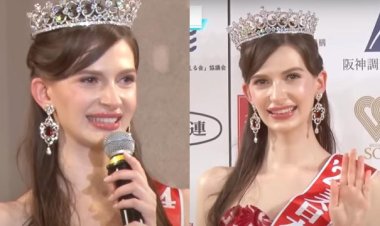 Impaka zavutse nyuma y'uko Umunya-Ukraine abaye Miss w'Ubuyapani