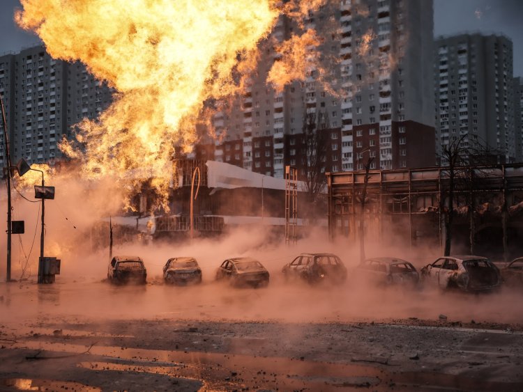 Kyiv yabyukiye mu mvura ya misile z'u Burusiya