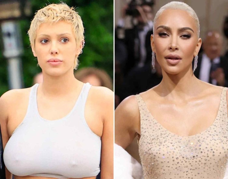 Kim Kardashian aravugwaho kwigana mukeba we Bianca Censori