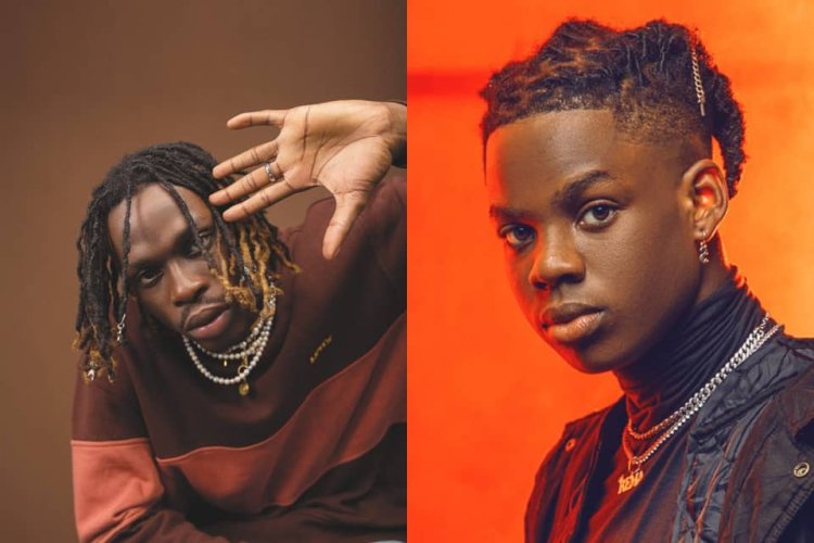 Rema na Fireboy bashyize amatiku ku ruhande bashyira hamwe