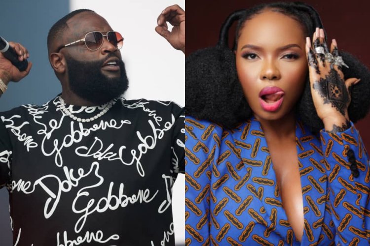 Yemi Alade yavuze imyato Rick Ross, atangaza imishinga bafitanye
