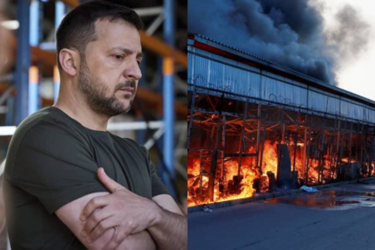 Ukraine yongeye gutakaza ibindi bice mu mvura ya za bombe iri gusukwaho