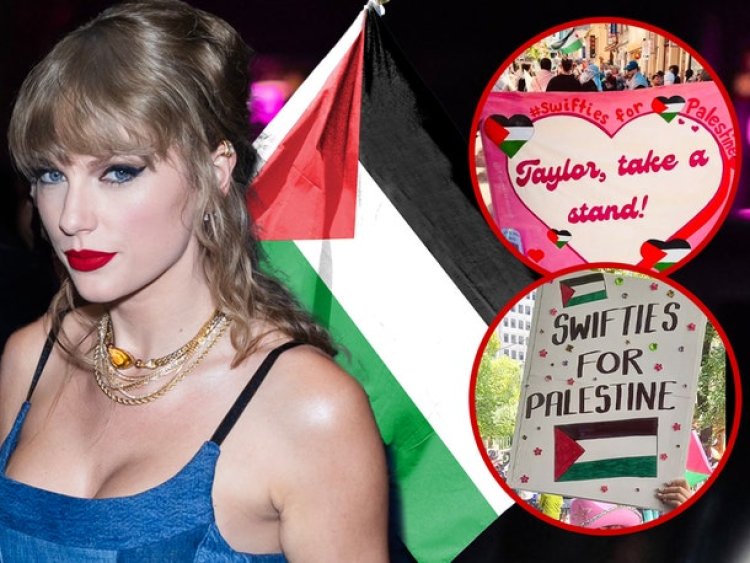 Abanya-Palestine bakomeje kotsa igitutu Taylor Swift 