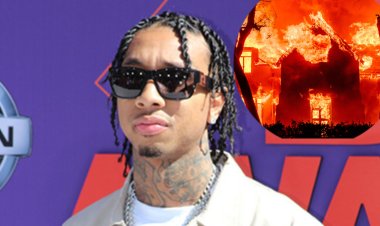 Tyga umuriro w'i Los Angeles umwimuye muri Amerika