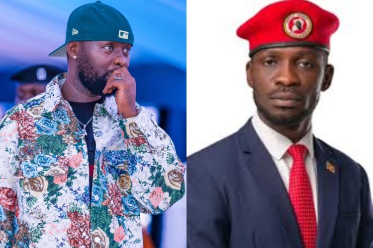 Eddy Kenzo abona Bobi Wine nk'ikibazo mu muziki wa Uganda