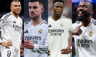 Abakinnyi ba Real Madrid bari mu mazi abira