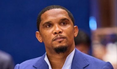 Samuel Eto'o yongeye kujya mu mazi abira