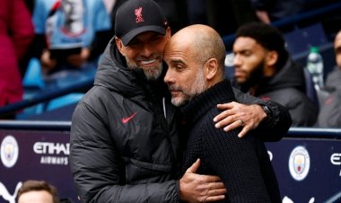 Ubwoba ni bwose! Pep Guardiola yunze mu rya Jurgen Klopp