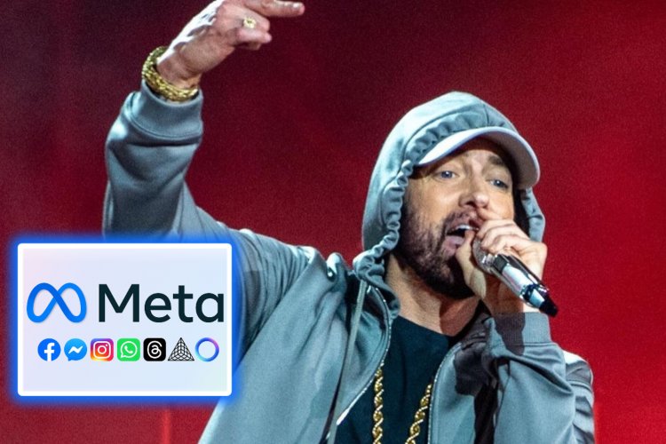 Abacunga ibihangano bya Eminem bamaze kugeza Meta mu nkiko