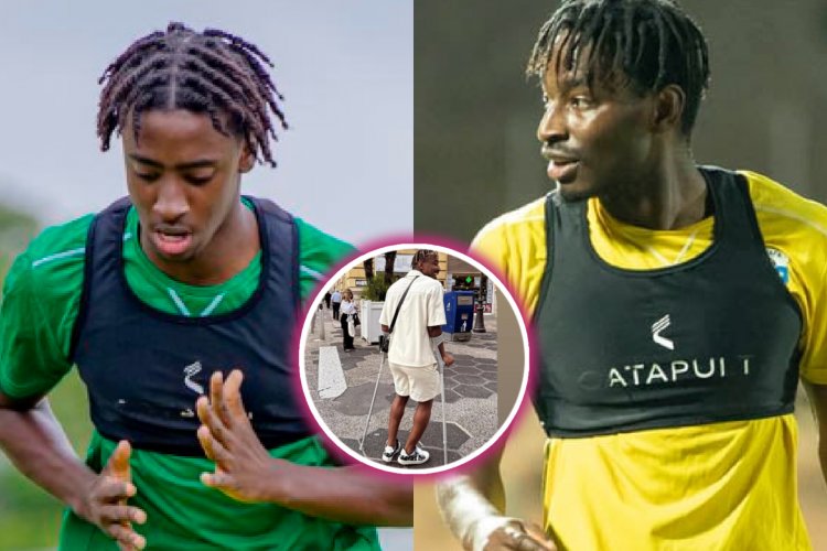 Rafael York yerekanye ko yavunitse nyuma yo kwikomwa n’umutoza w'Amavubi