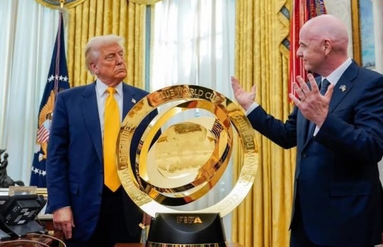 Perezida Donald Trump mu bashyitsi b'icyubahiro bazagaragara ku mukino wa Chelsea na PSG