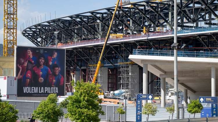Inzozi za Barcelona zo gukinira kuri stade yayo nshya mu kwezi gutaha, ntizikibaye impamo