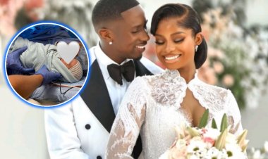 Juma Jux na Priscy batangaje izina ry'umwana wabo