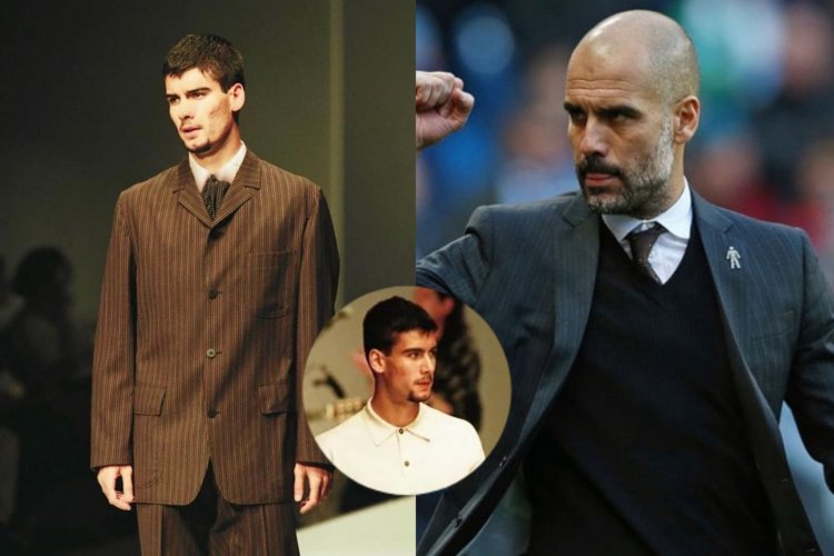 Uko Pep Guardiola yigeze kuba umunyamideli ukomeye