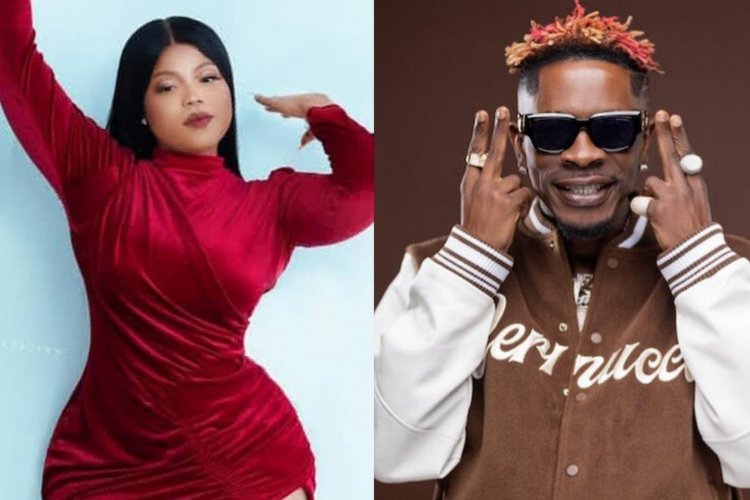 Umugore wa Shatta Wale yijanditse mu rubanza rwafungishije umugabo we