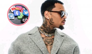 Chris Brown rubanda bamukuye ku mbuga nkoranyambaga 