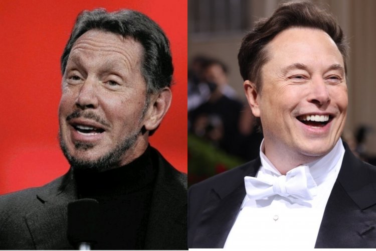 Larry Ellison yahigitse Elon Musk ku mwanya  wa mbere w'umuntu ukize ku isi