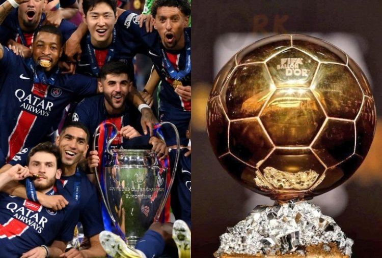 Abakinnyi batatu bonyine ba PSG ni bo bitabira ibirori bya Ballon d'Or