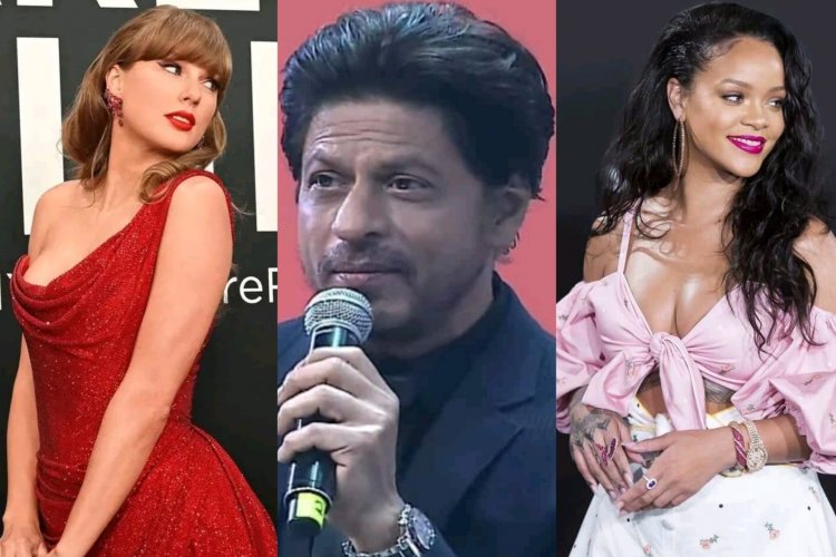 Shah Rukh Khan yakoze amateka yiyunga ku barimo Taylor Swift na Rihanna