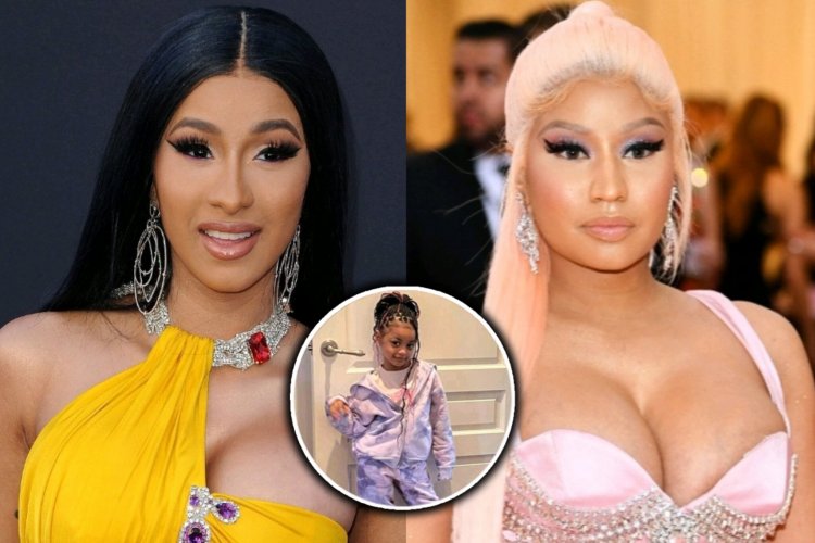 Imbabazi Nicki Minaj yasabye umwana wa Cardi B bamwe bazise iza bihehe