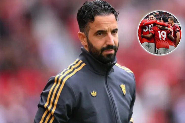 Rúben Amorim yahishuye ko akunzwe n'abakinnyi ba Manchester  United