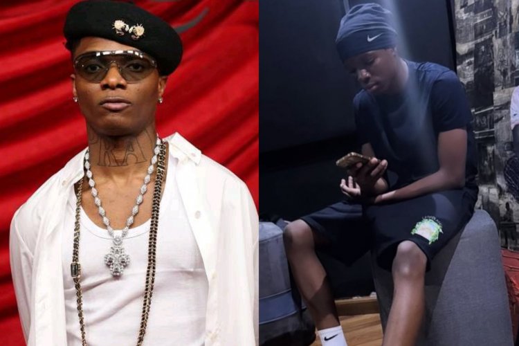 Imfura igenda nka se! Umuhungu wa Wizkid yinjiye mu muziki
