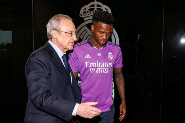 Vinicius Jr yateye utwatsi ikipe ya Real Madrid 