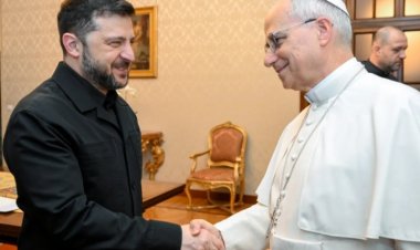 Volodymyr Zelenskyy yitabaje Papa Leo XIV