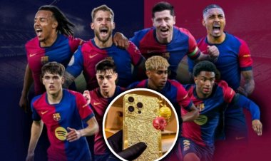 Abakinnyi ba FC Barcelona bahawe impano idasanzwe ya Noheli