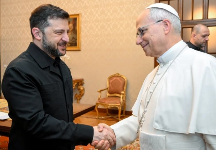 Volodymyr Zelenskyy yitabaje Papa Leo XIV