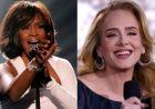 Adele yanditse amateka akuraho agahigo ka Whitney Houston
