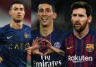 Ángel Di María yarikoroje ku mpaka za Cristiano Ronaldo na Messi